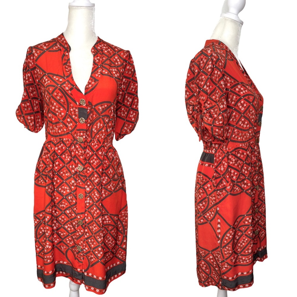 Anthropologie Moulinette Soeurs Silk Dress